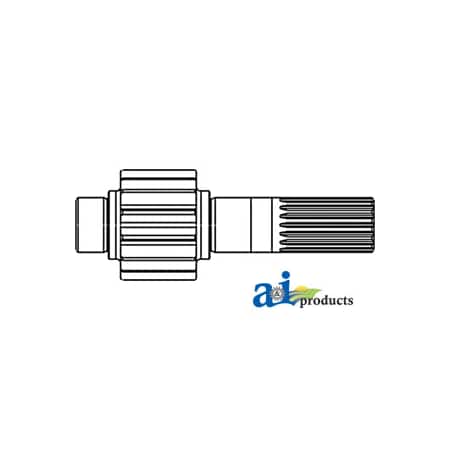 A & I Products PINION 4" x4" x8" A-P48573